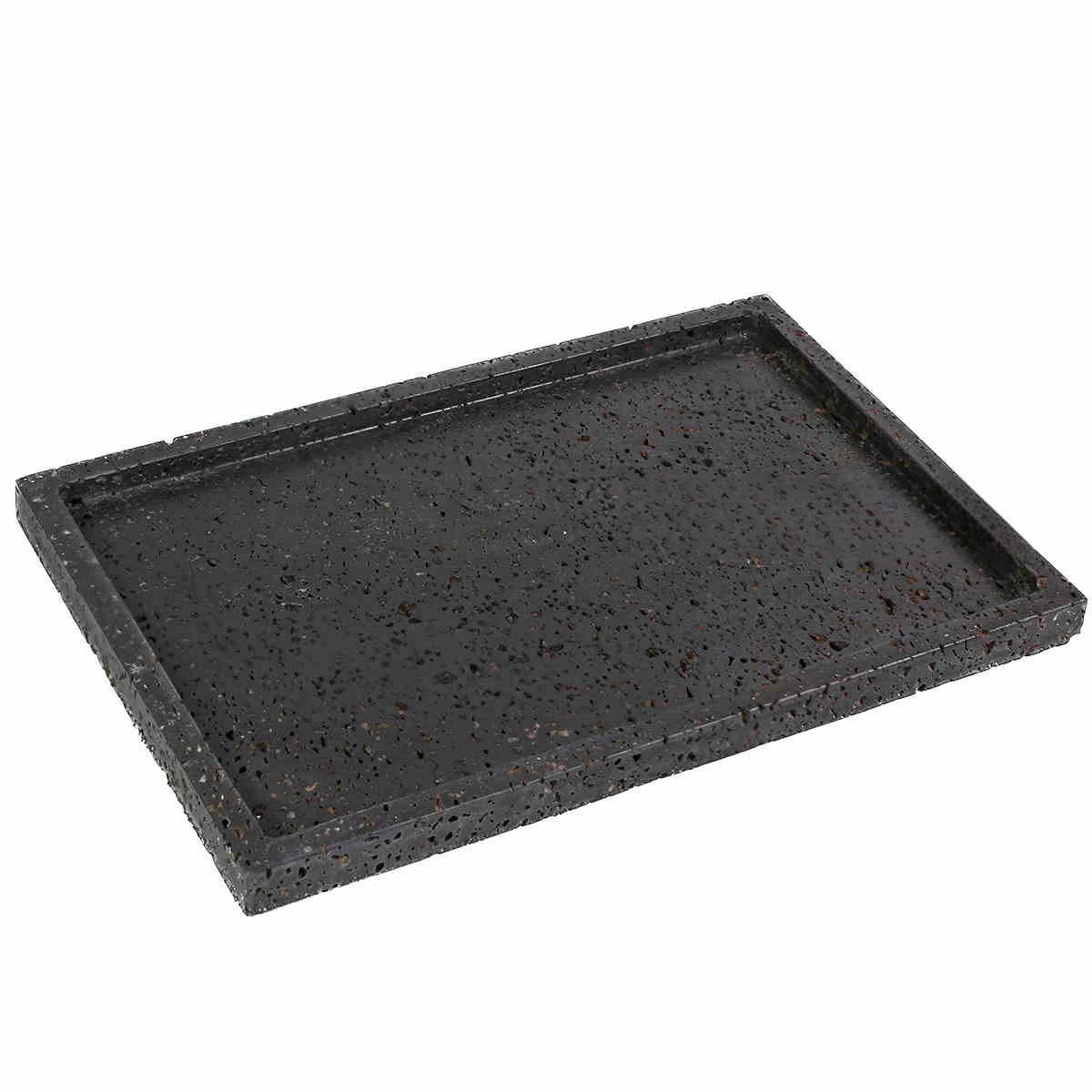 30x20x1.8CM Luxury Calacatta Viola Arabescato Natural Marble Stone Catchall Tray Carving Rectangular Storage Dish Home Decor