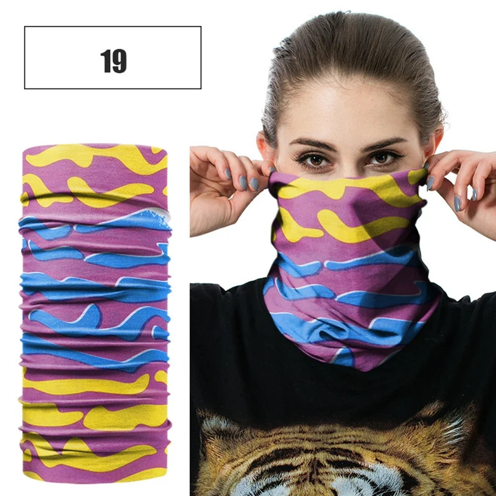 Climbing Hiking Scarf Sport Headwear Men Women Bandanas Motorcycle Turban Hand Band Magic Scarves Outdoor Cycling Headband Mask