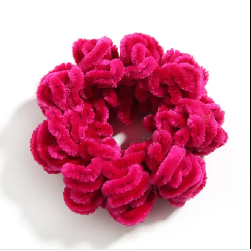 Muslim Headwear New Flexible Rubber Band  Large Hair Bow Hair Tie Ring Hijab  Headwear Turban Headband Muslim Hijab
