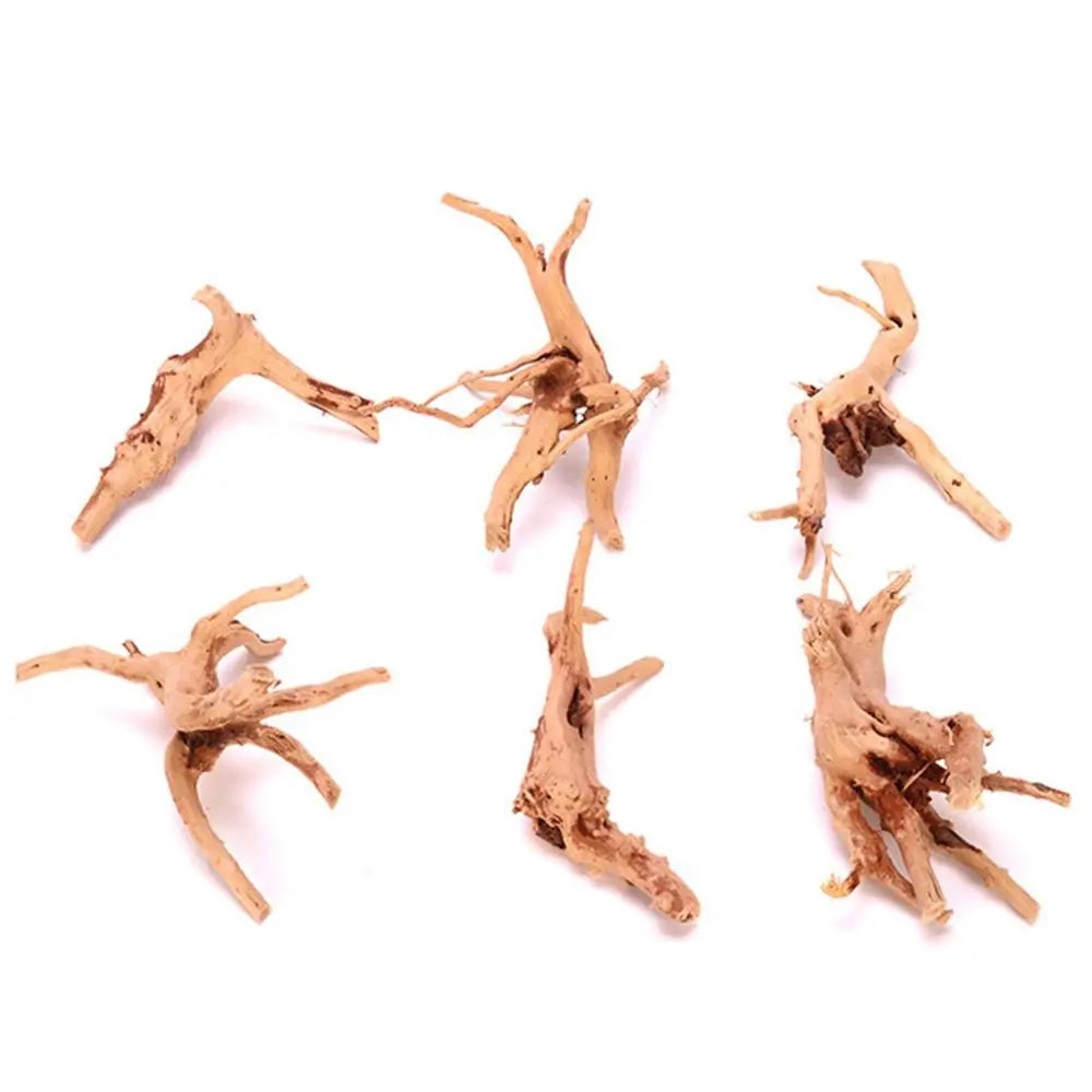 Artwork Decor Wood Aquarium Decoration Reptile Landscaping Tank Background Driftwood Cuckoo Root Plant Stump Natural Trunk