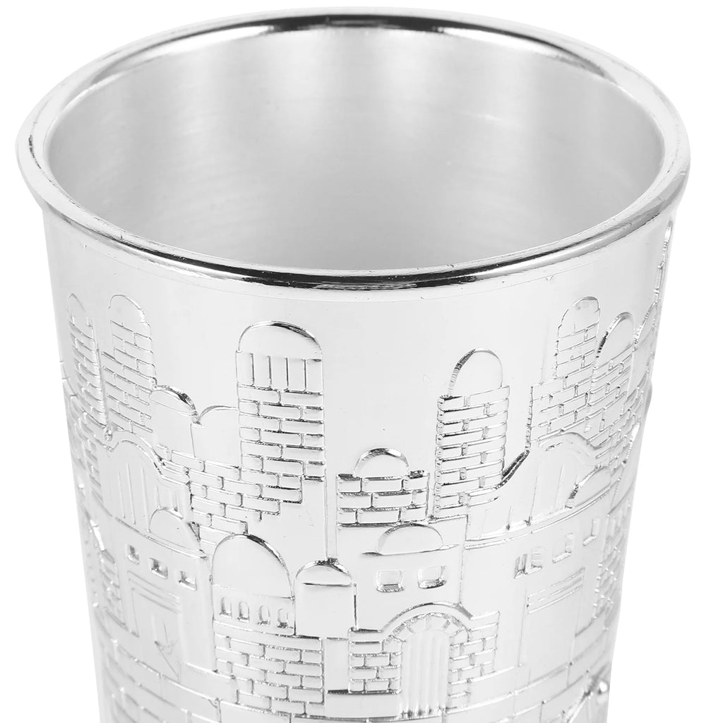 Jar Cup Jewish Holy Grail Silver Tray Judaica Shabbos Cups European Style