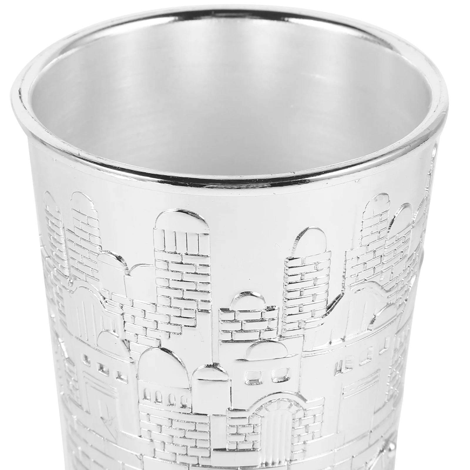 Jar Cup Jewish Holy Grail Silver Tray Judaica Shabbos Cups European Style