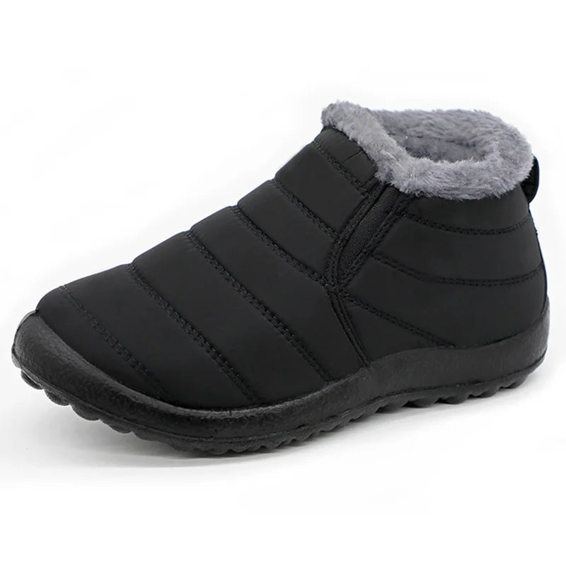 Men's Boots Snow Warm Hiking Winter Boots Man Lightweight Man Shoes Unisex Waterproof Ankle Boots Footwear Men's Work Shoes