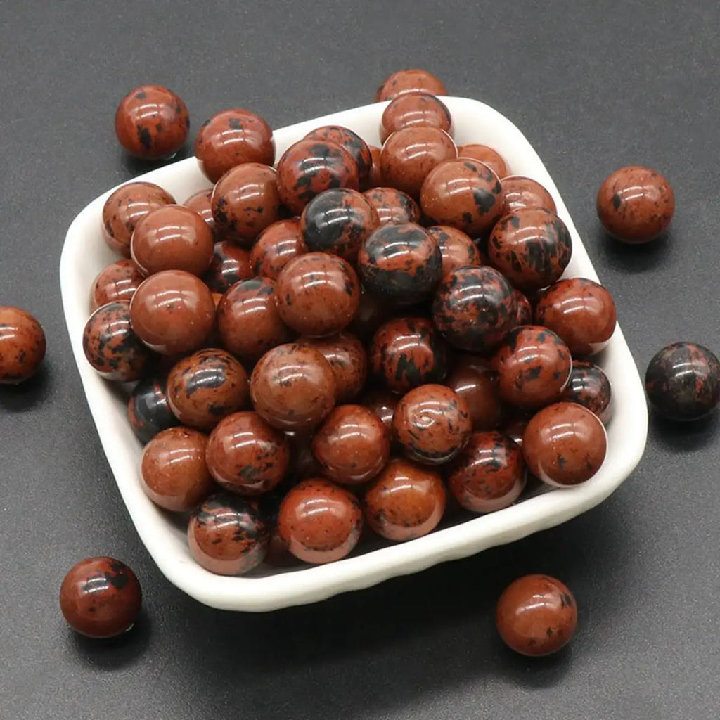 12MM Lapis Lazuli Round Beads for DIY Making Jewelry NO-Drilled Hole Loose Healing Energy Natural Cute Stone Crystal Sphere Ball