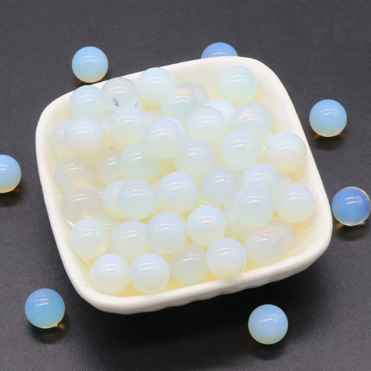 12MM Lapis Lazuli Round Beads for DIY Making Jewelry NO-Drilled Hole Loose Healing Energy Natural Cute Stone Crystal Sphere Ball