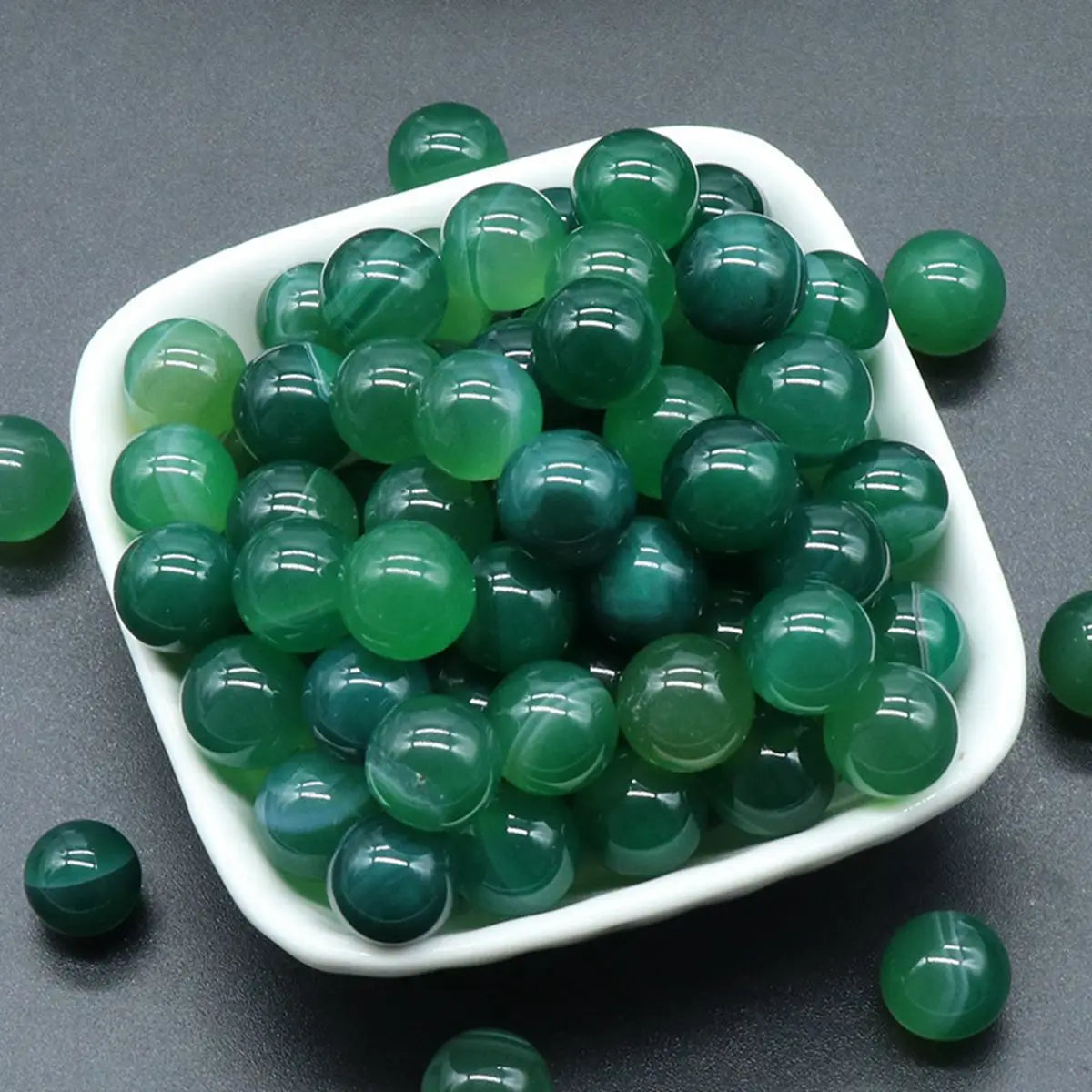 12MM Lapis Lazuli Round Beads for DIY Making Jewelry NO-Drilled Hole Loose Healing Energy Natural Cute Stone Crystal Sphere Ball