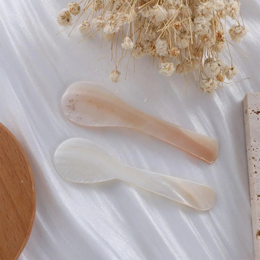 Natural Conch Shell Ice Cream Coffee Spoon Caviar Spoon Seashells Stirring Spoons Teaspoon Kitchen Tool
