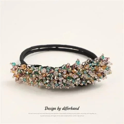 Korean Fashion Crystal Pearl Updo Hair Clips Elegant Braid Hair Barrettes Headwear Girls Women Hair Accessories