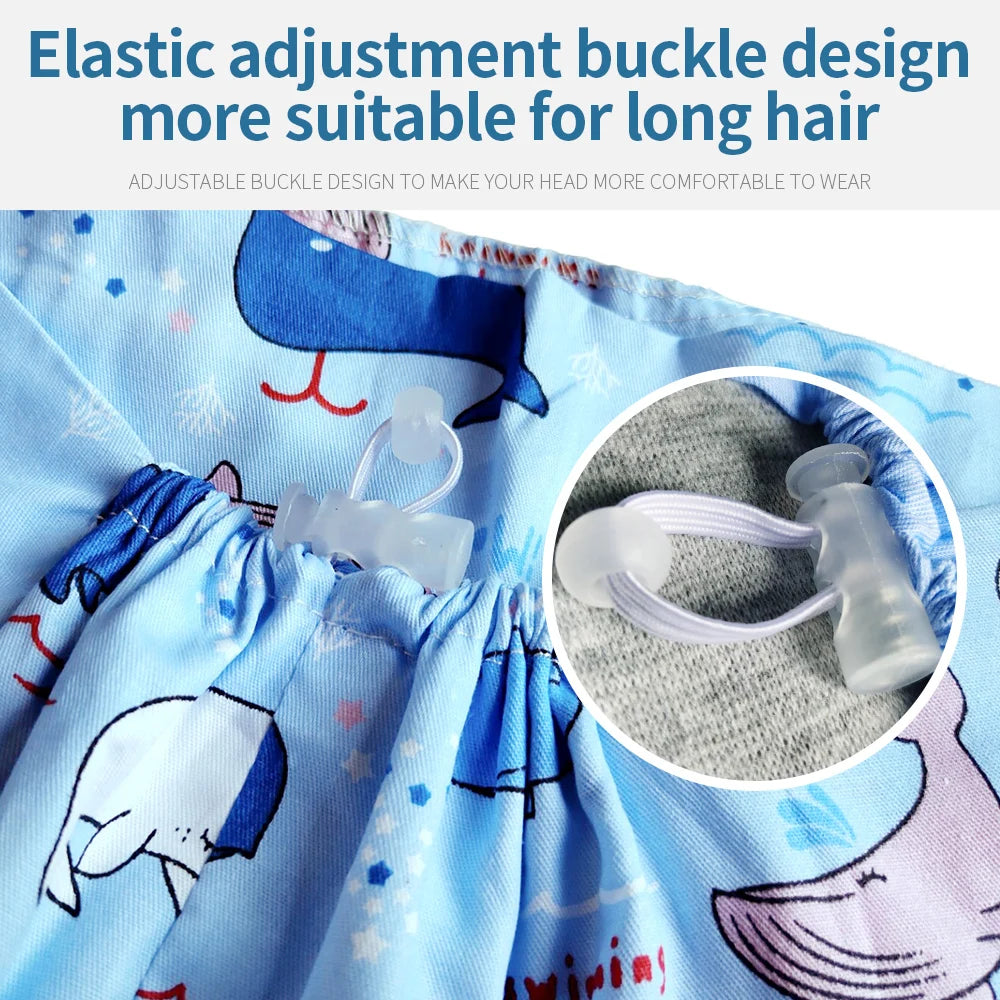 Nurse Scrubs Cap Women Health Workers Frosted Hat Lab Operator Work Cap Beauty Salon Dustjproof Working Hat Adjustable Scrub Cap