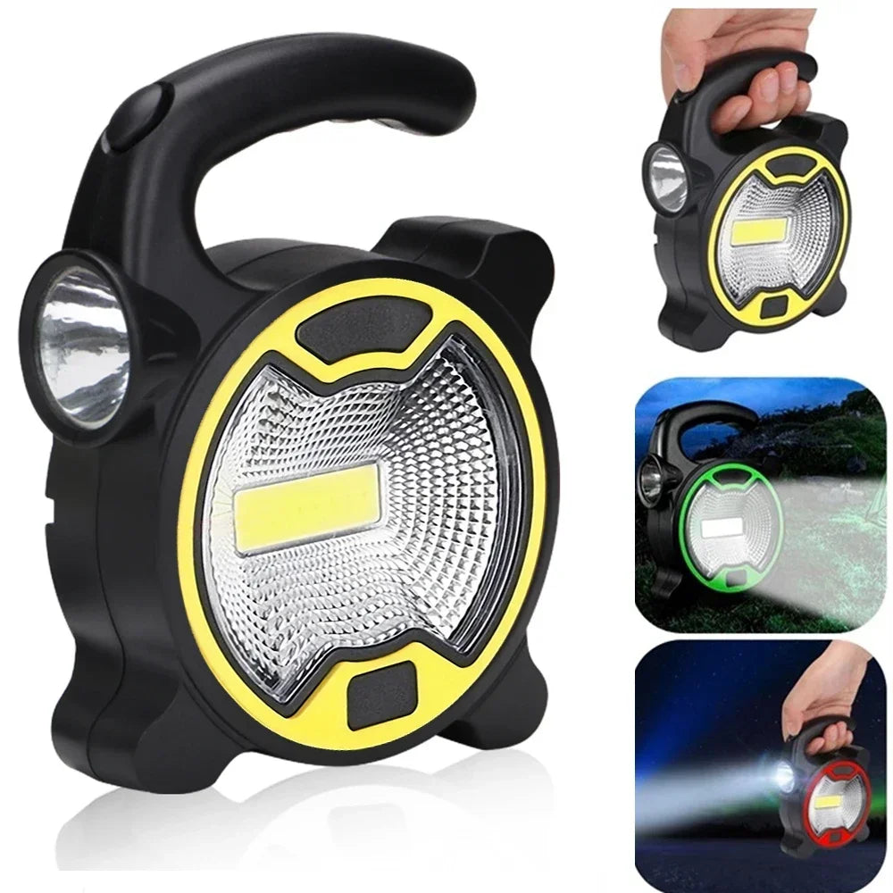 LED Mini Car Repair Emergency Worklight Super Bright Flashlight Outdoor Tent Camping Lights without Battery Emergency Light
