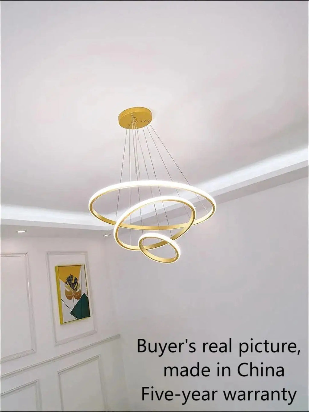 New Nordic minimalist and fashionable smart LED ceiling lights for bedrooms, living rooms, and main hall lights