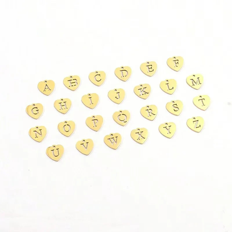 Simple fashion niche initials necklace women toggle clasp stainless steel chain necklace women suitable for daily work wear