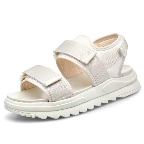 Sandals for Men Lightweight Summer Height Increase Roman Thick Trend for Driving Soft Sole Breathable Beach Shoes for Men's Wear
