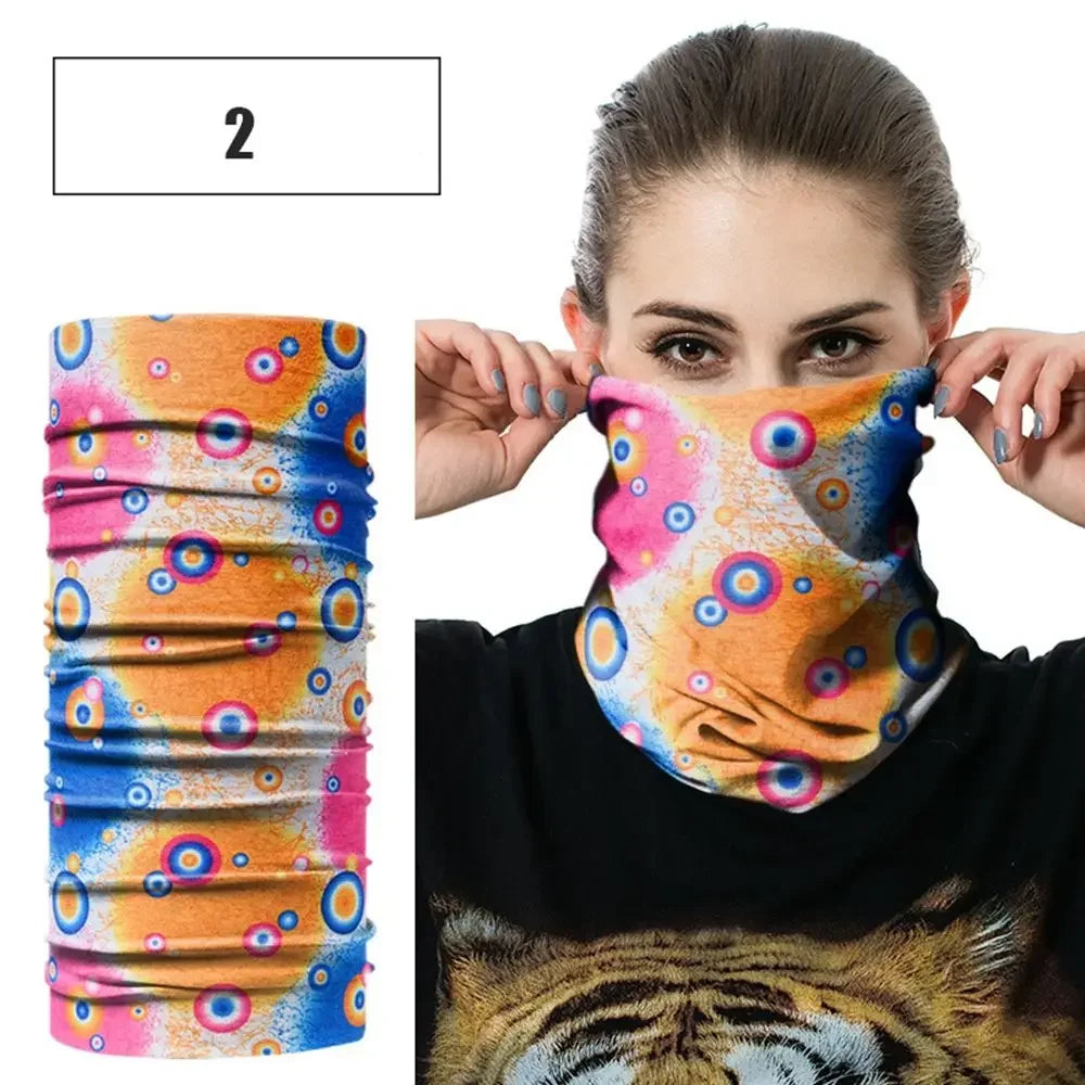 Climbing Hiking Scarf Sport Headwear Men Women Bandanas Motorcycle Turban Hand Band Magic Scarves Outdoor Cycling Headband Mask