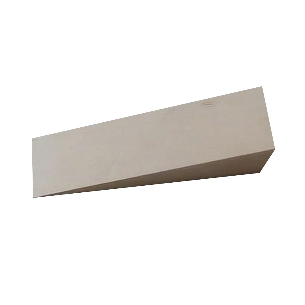 3pcs Wooden Door Stopper Wedge Heavy Duty Finger Protector Home Office Door Holder Triangle Shape Sturdy Material Door Stops