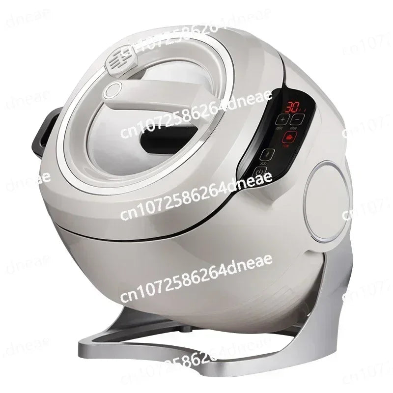 Cooking Wok Pot Non-stick Multifunctional Cooker Pot 2000W 6L 220V  Intelligent Automatic Stir Frying Machine Household Electric