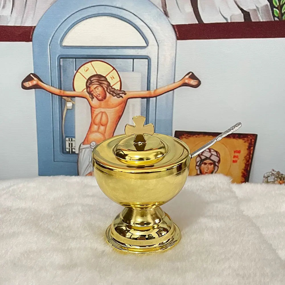 Communion Cup Holy Grail Cup Chalice of Communion Rosary Gold-plated Liturgical Supplies Holy Communion Cup Mass Supplies
