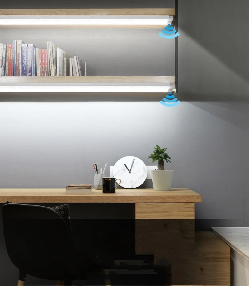 LED Stickable Rechargeable Motion Sensor Night Light  Portable lamp for Outdoor Desk Piano Room Club Student Dorm