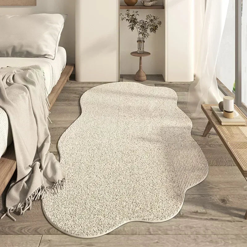 Irregular Living Room Large Area Carpets Minimalist Bedroom Bedside Carpet Plush Coffee Table Rugs Soft Comfortable Rug Alfombra