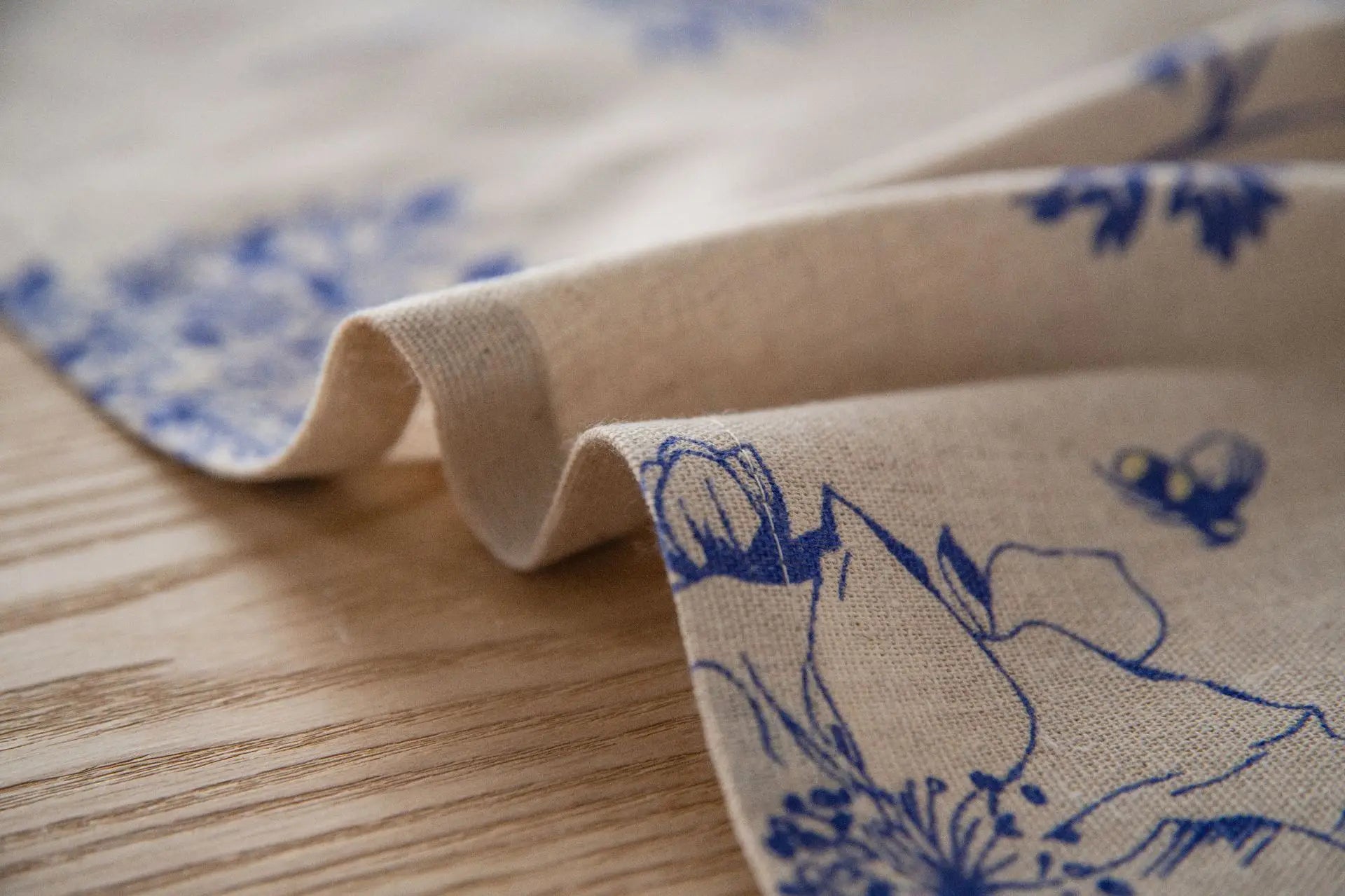 Cotton Linen Table Cloth Printing Table Cover for Party Kitchen Dining Spring Summer Picnic Indoor Outdoor Use Home Luxury Decor