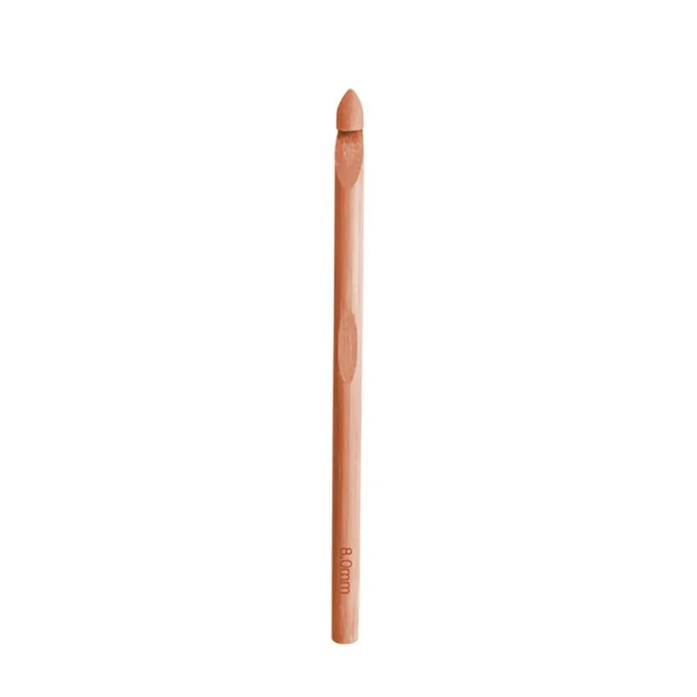 Small Size 3-12mm Bamboo Crochet Set Natural Handmade Knitting Tool For Creative Ornaments Handicrafts DIY Knitting Accessory