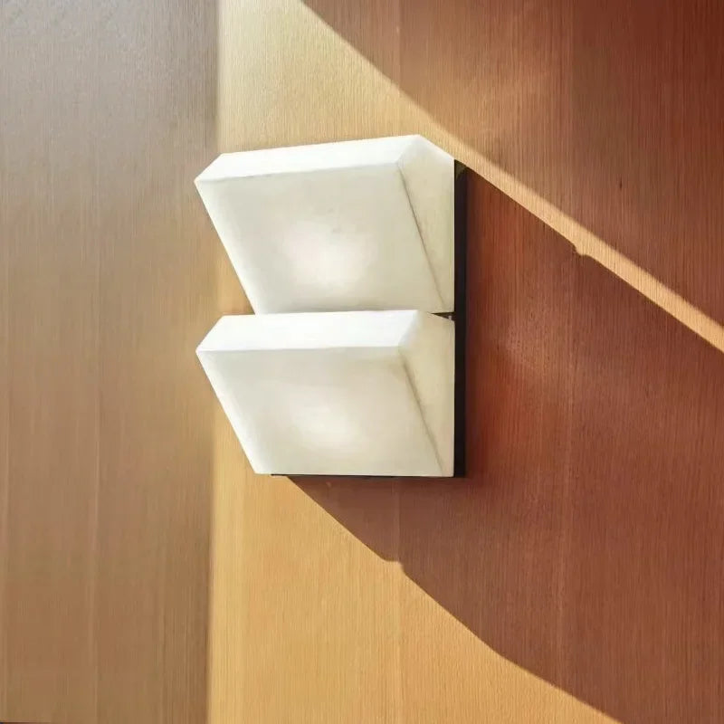 New Nordic Natural Marble Wall Lamp Hotel Corridor Corridor Lamps Living Room Bedroom Background Wall Bedside Copper Wall Lamp