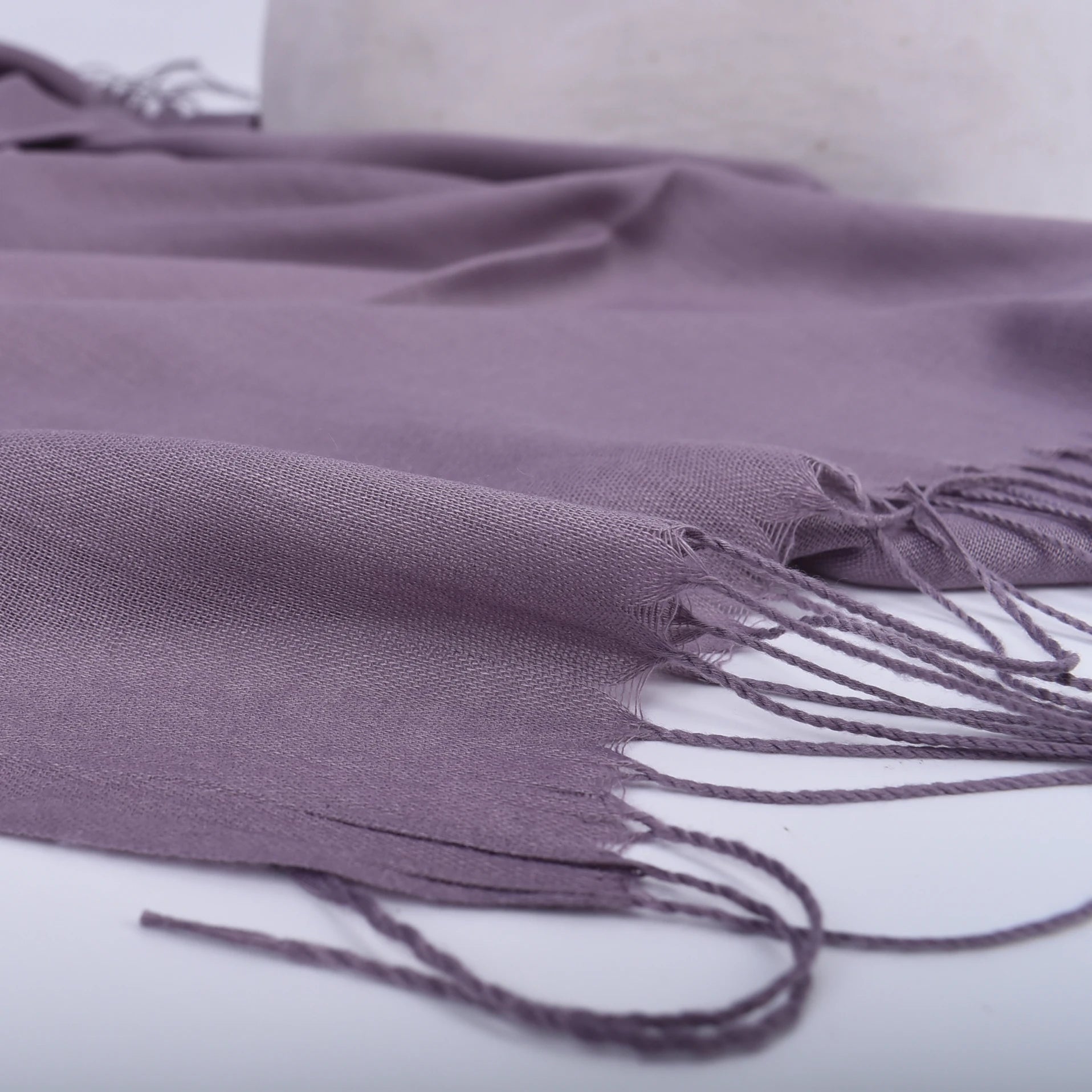 New autumn and winter solid color scarf for both men and women, 100g single color headscarf shawl