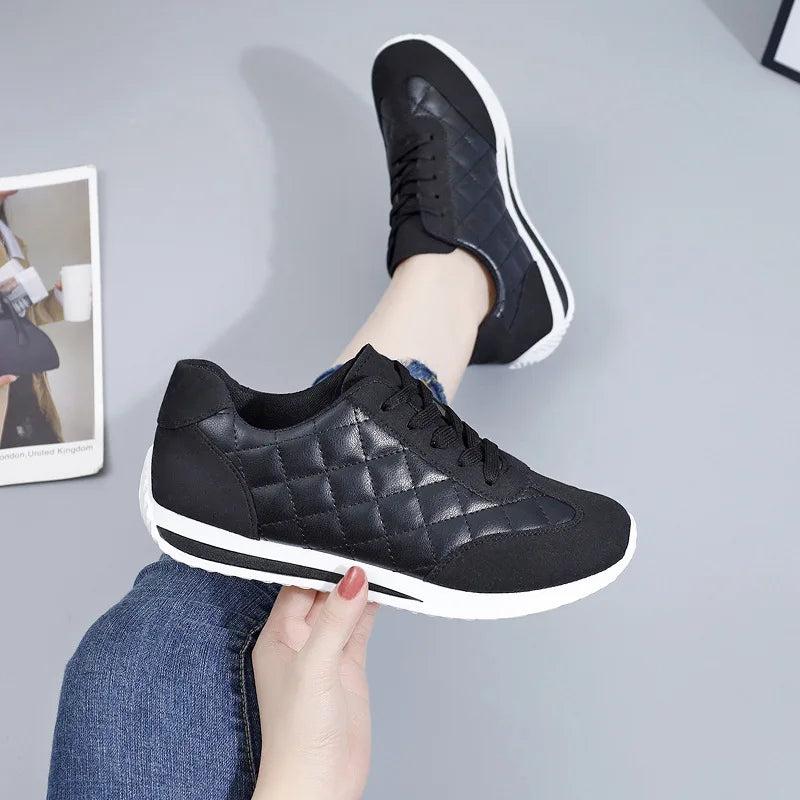 Spring Women's Sneakers Fashion Ladies Vulcanize Shoes Outdoor Running Walking Female Shoes Comfort Lightweight Sneakers Size 41