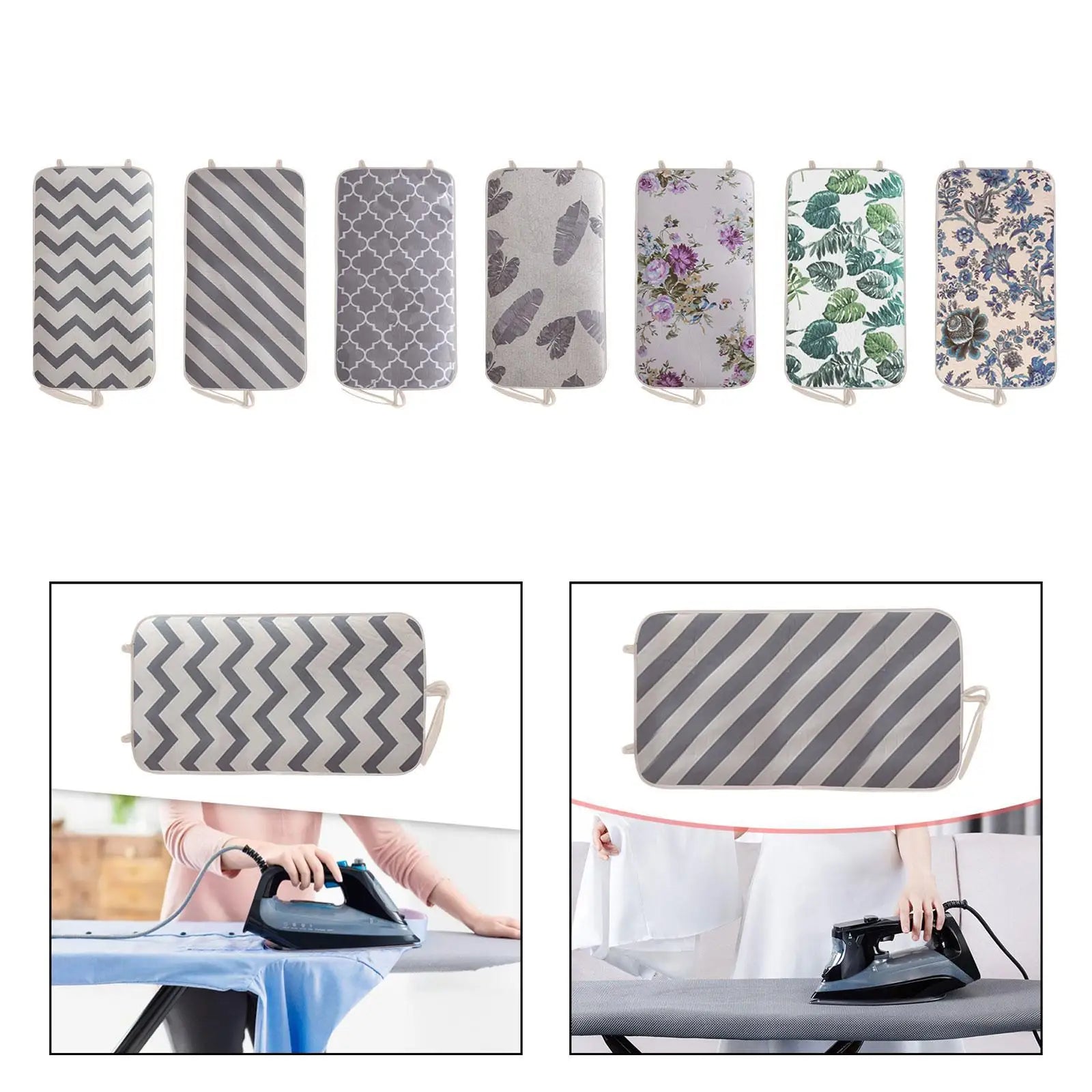 Hanging Ironing Board Foldable Door Steam Blanket Steamer Board for Clothes over The Door Steamer Pad for Dorm Travel Household