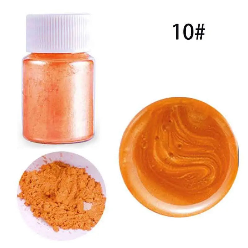 Mica Powder Pigment Multipurpose DIY Arts and Crafts Additive Natural Bath Bombs/Resin/ Paint/Epoxy/ Soap/Nail Polish