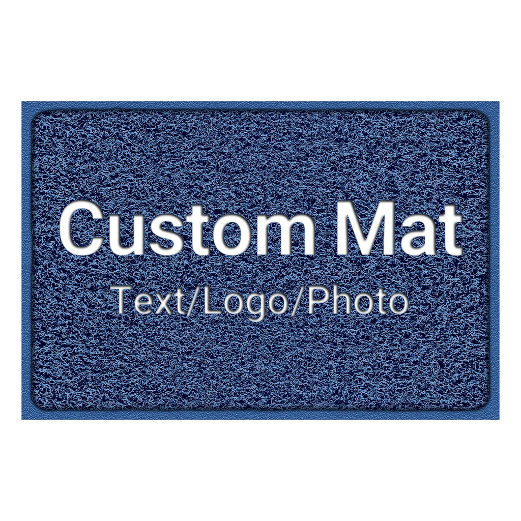 Custom Foot Mat Personalized Business Mat Carpet Entrance Doormat Indoor Outdoor Anti-Slip Rug Customization Branding Logo Mats