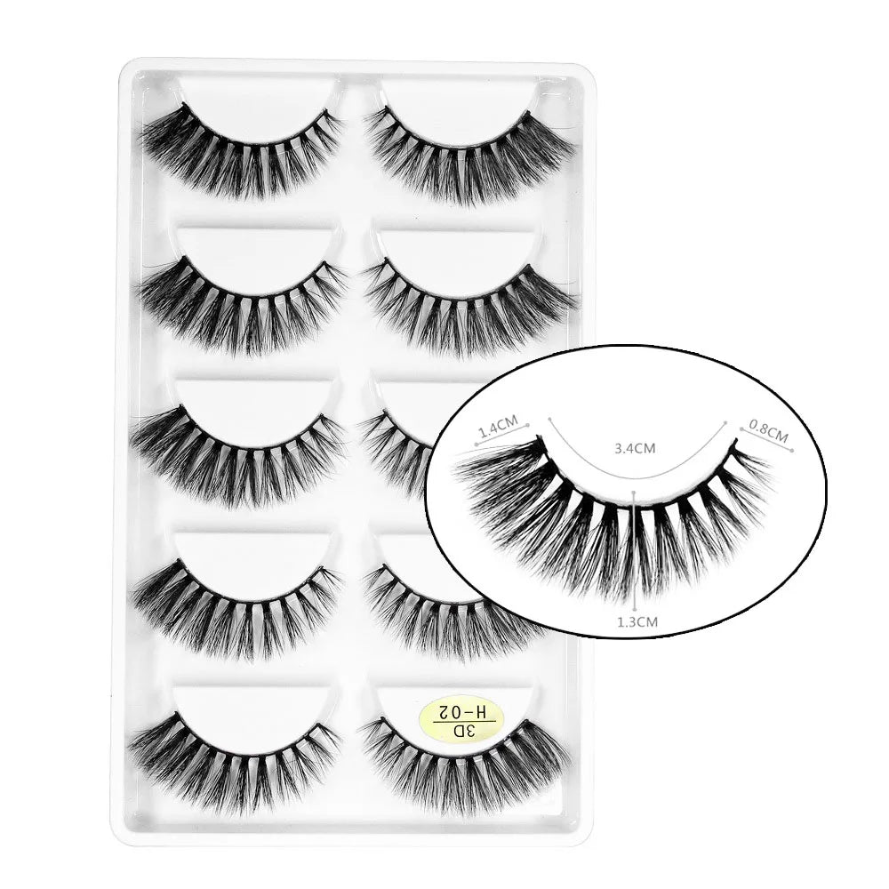 Flash girl The most popular 3DH series 10 Styles 3D faux mink lashes silk eyelashes natural model private label packaging