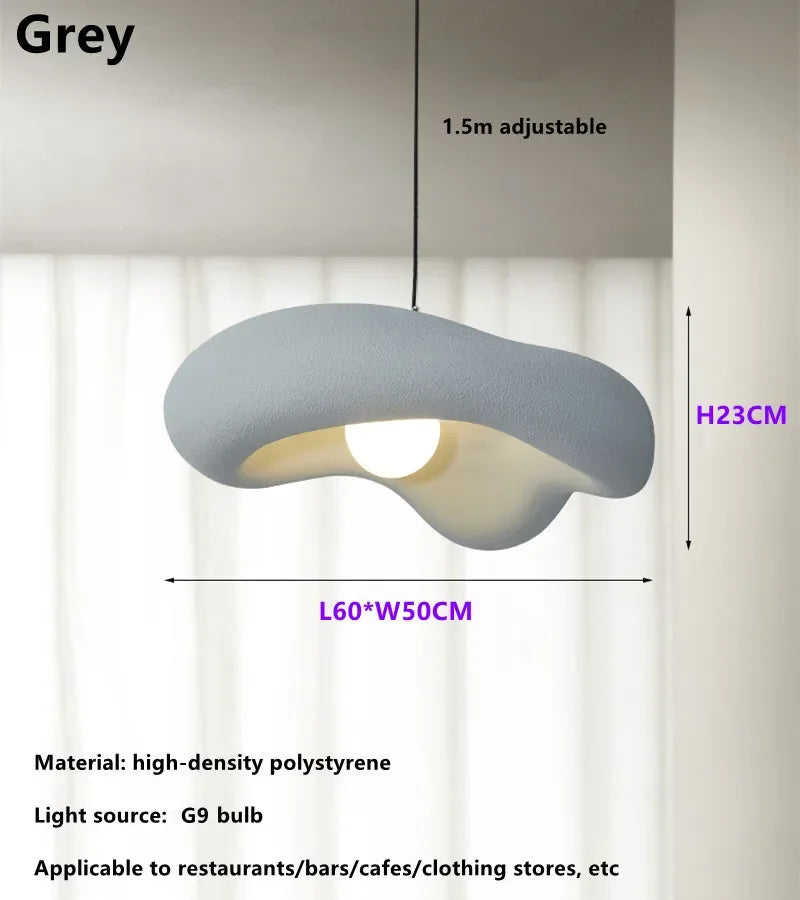 Nordic Wabi-sabi Pendant Lights Designer Minimalist Hanglamp Woonkamer Restaurant Bedroom Chandelier Fixtures Indoor Decoration