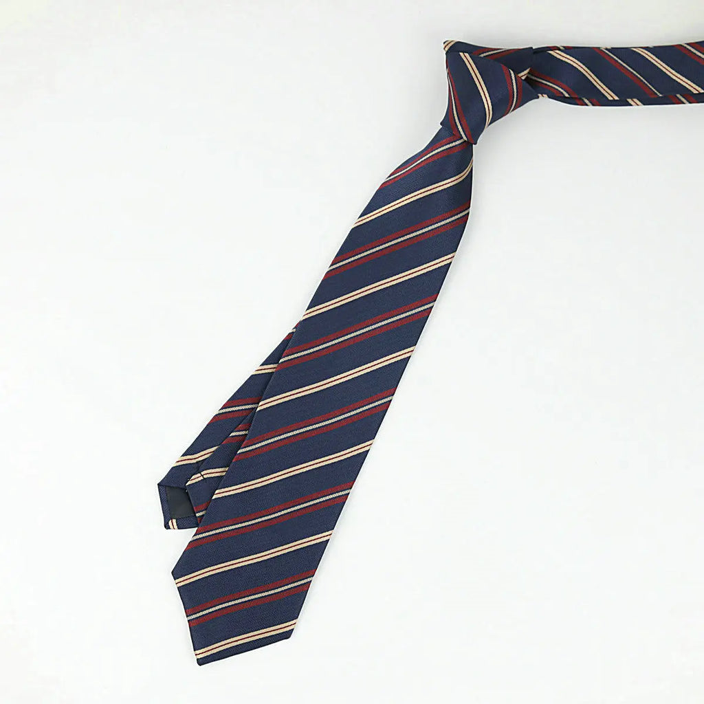 Japanese JK Men Tie Female Clothes Accessories Decorate Student Uniform Bow Tie Hand College Style Red Striped Ties for Girls