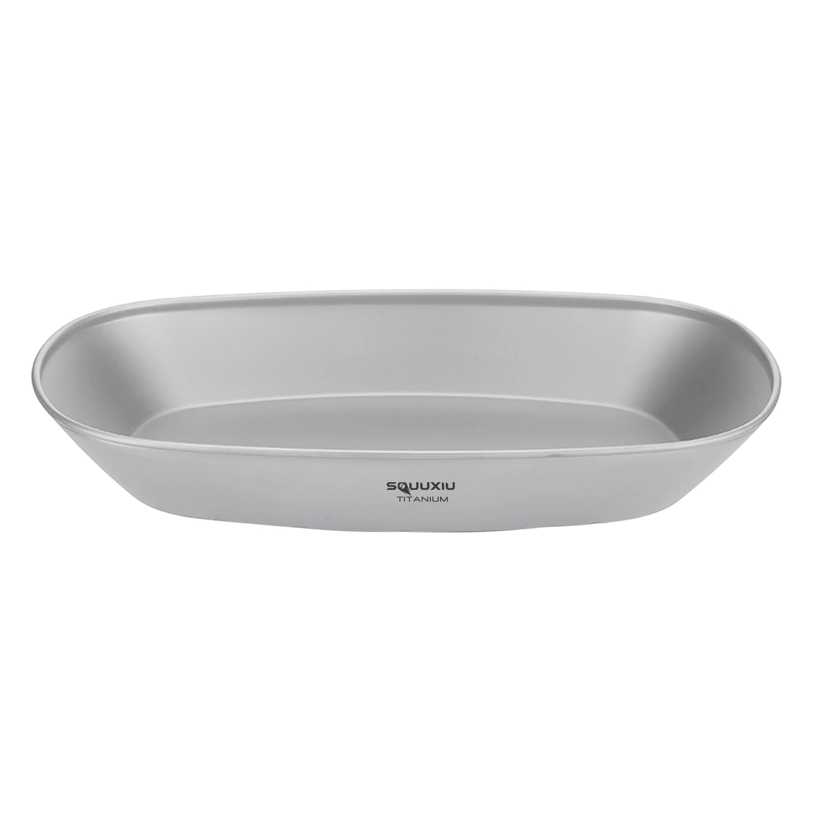 Titanium Plate Outdoor Camping Plate BBQ Fish Plate Ultra-Lightweight Stackable and Portable Health-Grade 106g Salad Plates