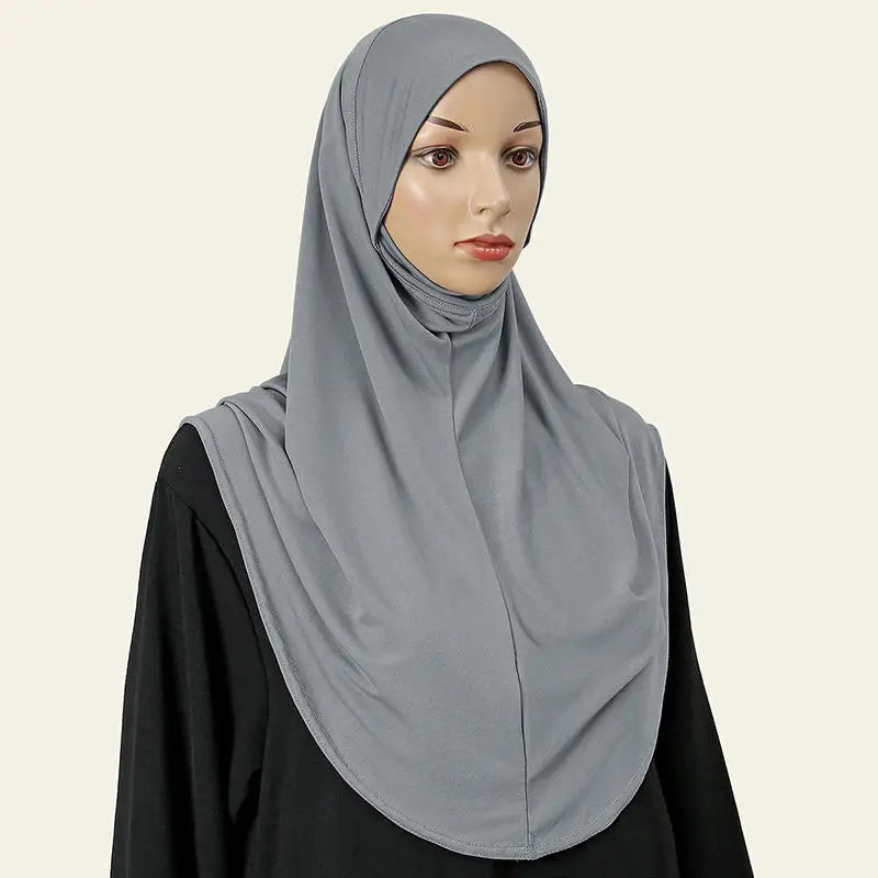 Head Scarf Women Summer Solid Color Scarf Hijab For Ladies Wrap Solid Color Shawls Headband Muslim Hijabs Scarves