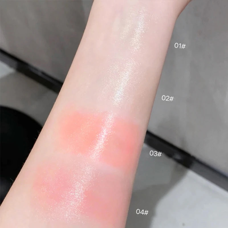 Wet and Shimmer Highlighter Stick natural pearlescent Glitter Durable Contour palette Face Body Brighten Cosmetics Makeup