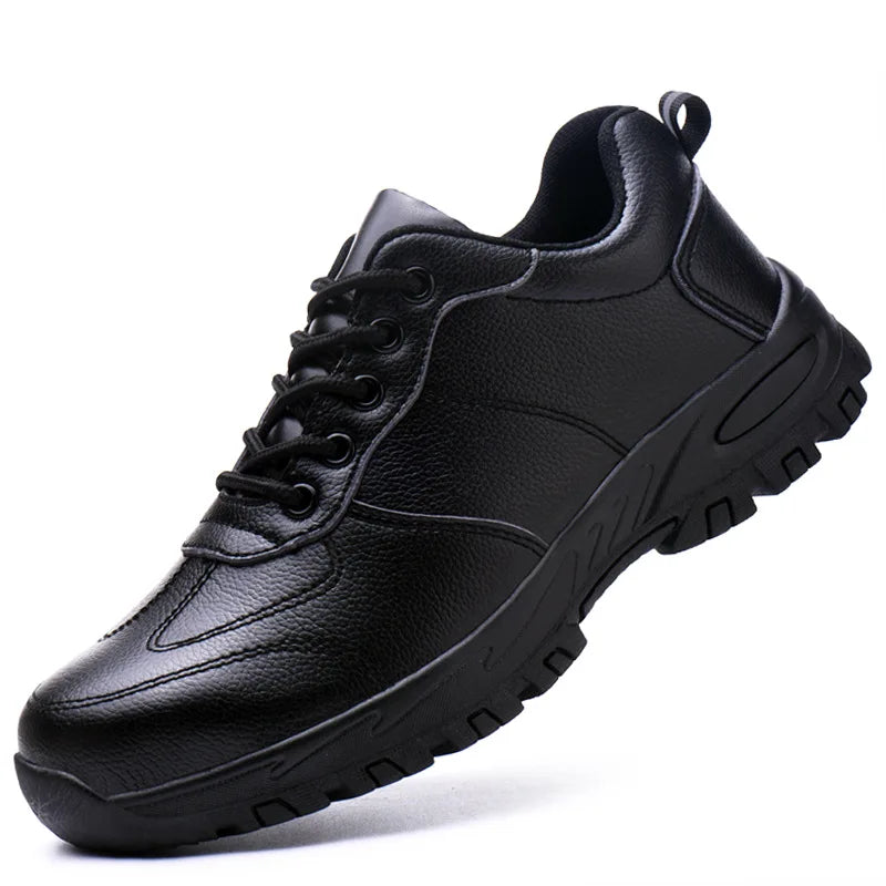 Steel Toe Sneakers for Men Puncture-proof Indestructible Work Shoes Lightweight Comfortable Safety Boots Shoes for Construction