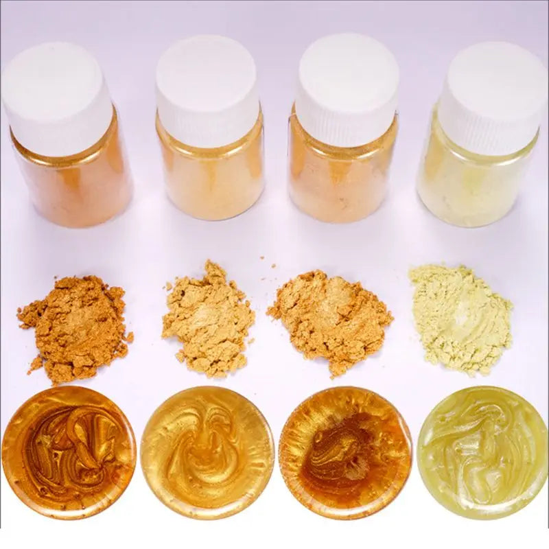 Mica Powder Pigment Multipurpose DIY Arts and Crafts Additive Natural Bath Bombs/Resin/ Paint/Epoxy/ Soap/Nail Polish