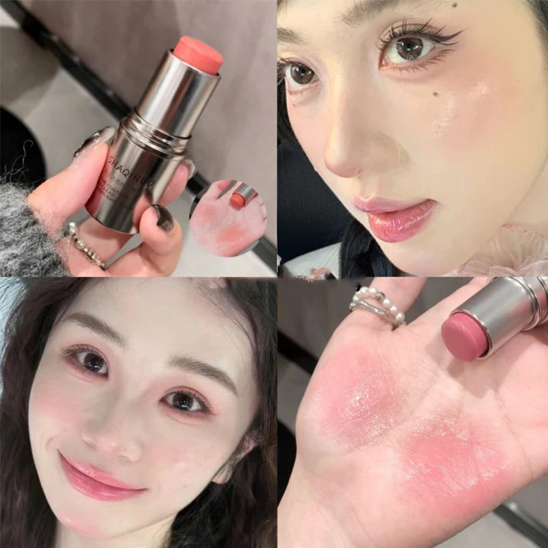 Wet and Shimmer Highlighter Stick natural pearlescent Glitter Durable Contour palette Face Body Brighten Cosmetics Makeup