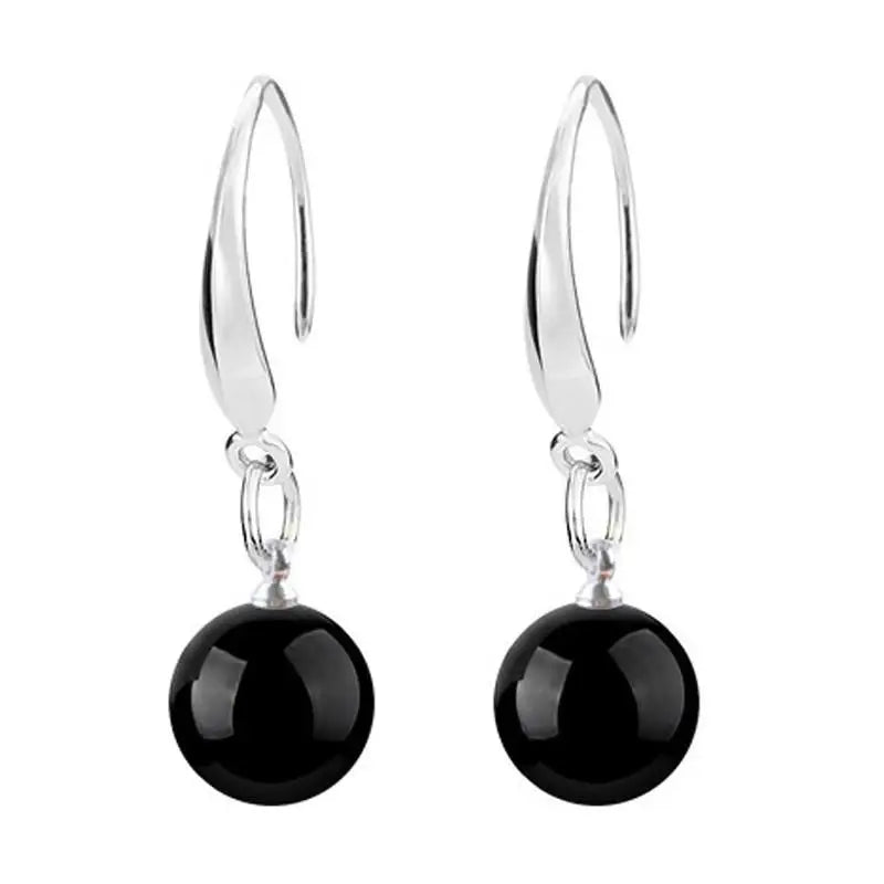 Korean Red Natural Stone Drop Earrings For Women Natural agate Jewelry Bridal Party Wedding Tassel Earrings 2023 Trendy 2Z40