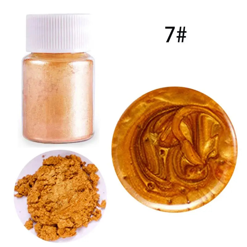 Mica Powder Pigment Multipurpose DIY Arts and Crafts Additive Natural Bath Bombs/Resin/ Paint/Epoxy/ Soap/Nail Polish