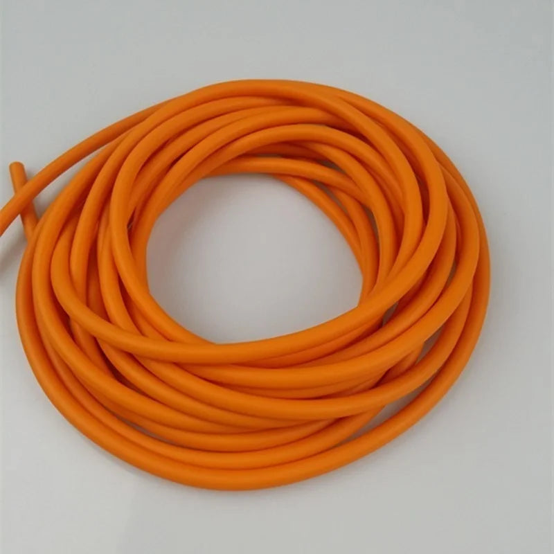 Natural Latex Slingshots Rubber Tube 0.5/1/2/3/4/5M for Hunting Shooting 2mmX5mm Diameter High Elastic Tubing Band Accessories