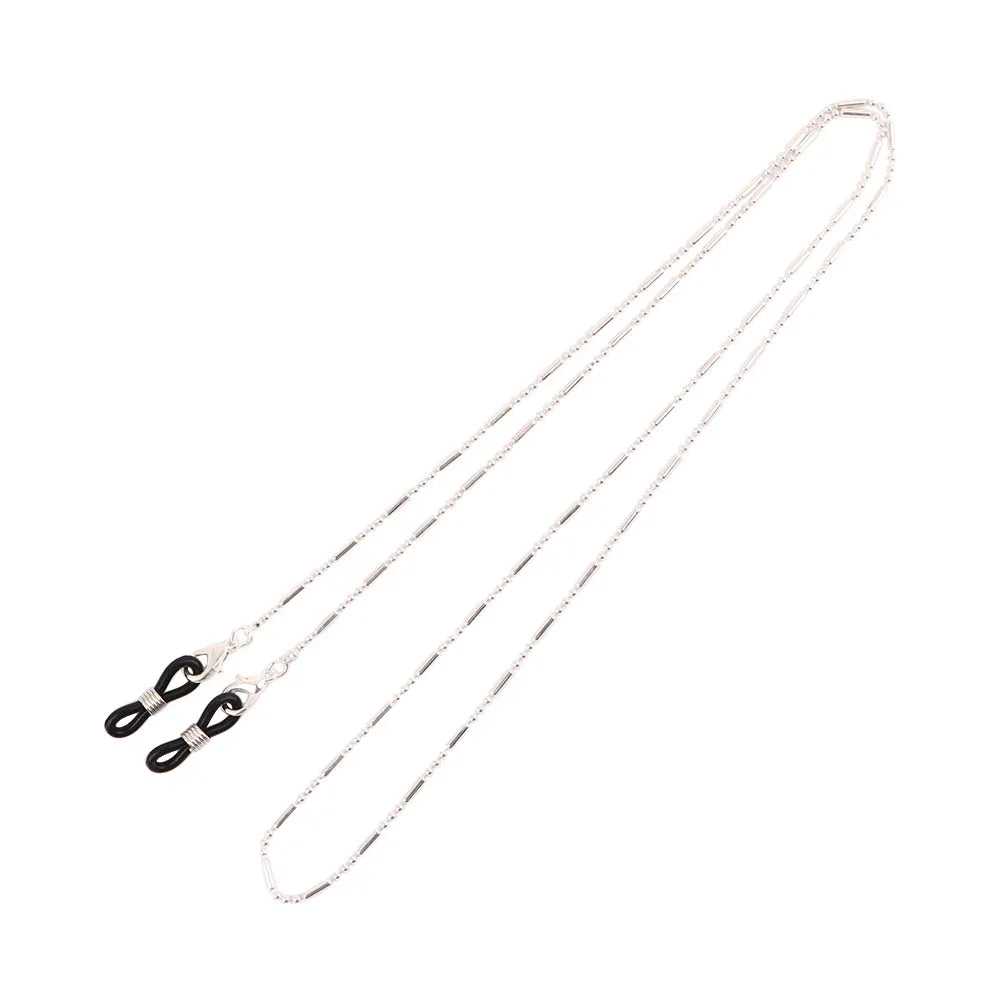 Trendy Simple Minimalist Female Neck Straps Alloy Mask Cord Holders Sunglasses Lanyards Eyeglass Chain Bead Mask Chains