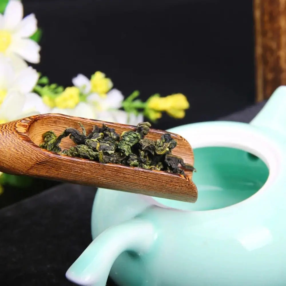 New Portable Tea Scoop Chinese Retro Style Spoon Accessories Teaspoon Kongfu Tea Delicate Natural Bamboo Tea Shovel