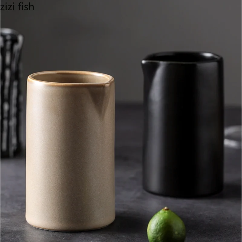 Ceramic Milk Jug Spice Dish Sauce Dish Coffee Nipple Cups Steak Sauce Bucket Snack Bowls Sauce Jugs Gravy Boats Tableware