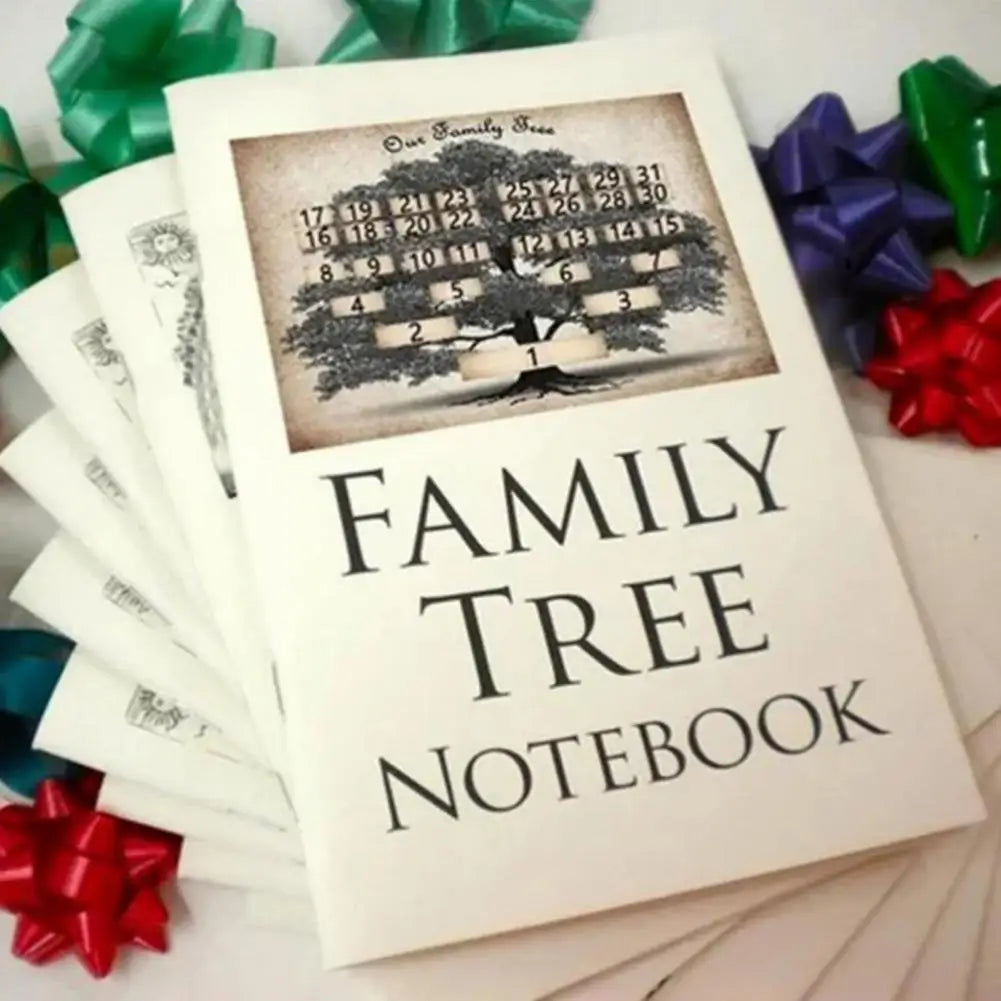 Family Tree Notebook Memories of Ancestors Record Book Smooth Writing Tree Print Chart Meaning Family Gift Genealogy Journal