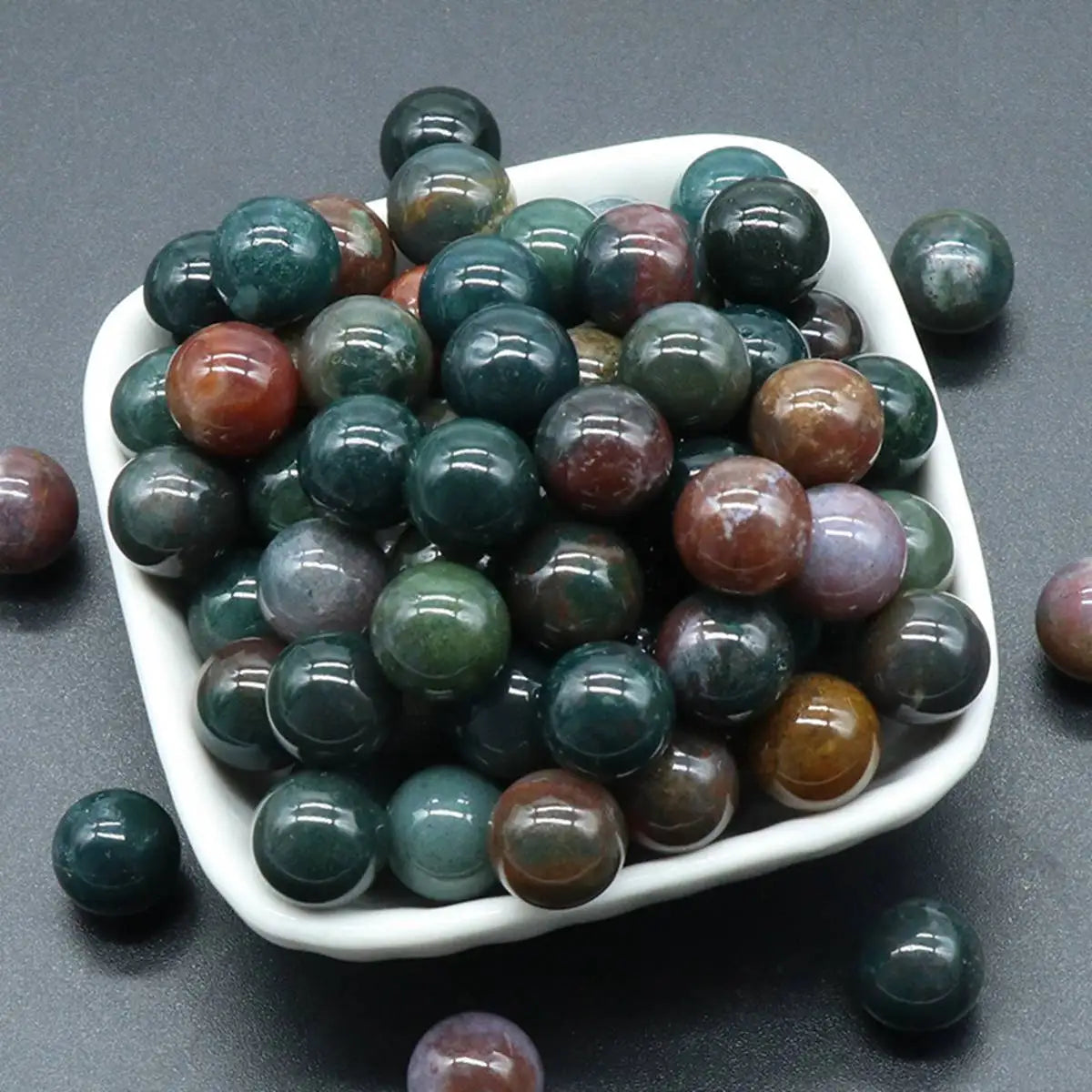 12MM Lapis Lazuli Round Beads for DIY Making Jewelry NO-Drilled Hole Loose Healing Energy Natural Cute Stone Crystal Sphere Ball