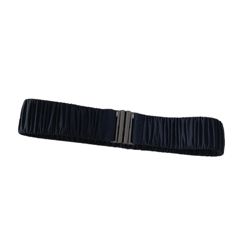 Women Elastic Belt Slim Shaping Girdle Belt Casual Corset Belt Lady Waistband Winter Down Jacket Overcoat Accessories