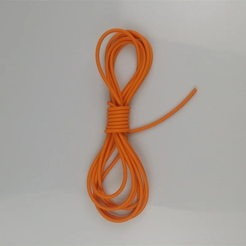 Natural Latex Slingshots Rubber Tube 0.5/1/2/3/4/5M for Hunting Shooting 2mmX5mm Diameter High Elastic Tubing Band Accessories